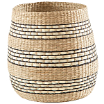 Круглая корзина из плетеного тростника Marjani Wicker Basket варинант исполнения - 1 | Loft Concept в Москве