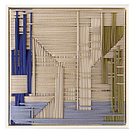 Аксессуар Геометрическая абстракция Figurative Beige Wall Hangings варинант исполнения - 2 | Loft Concept в Москве