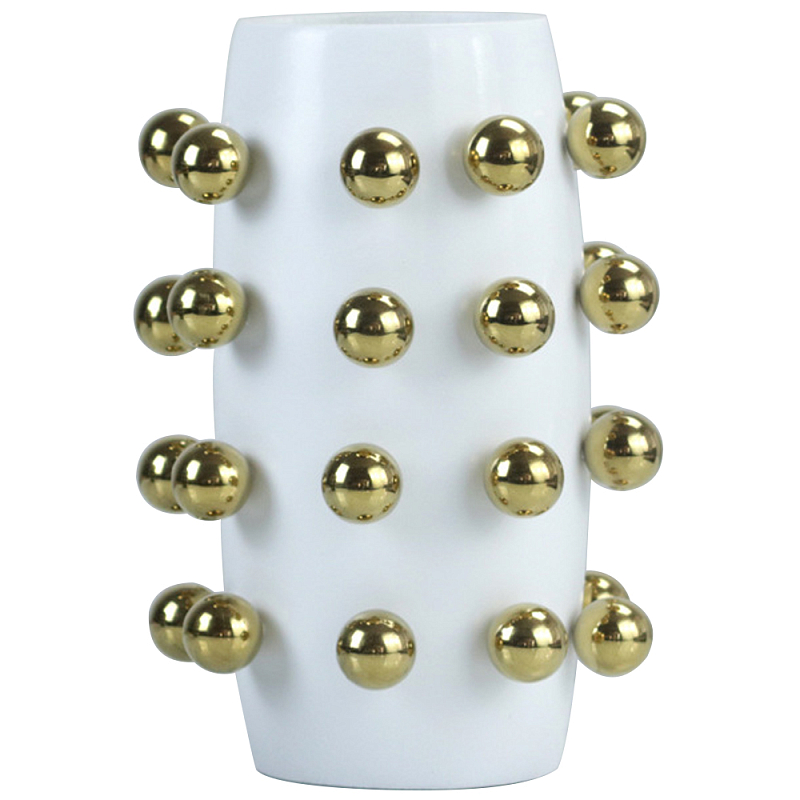  Molecule Vase Gold White     | Loft Concept 
