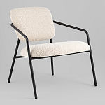 Кресло лаунж Rooney букле белый варинант исполнения - 1 | Loft Concept в Москве