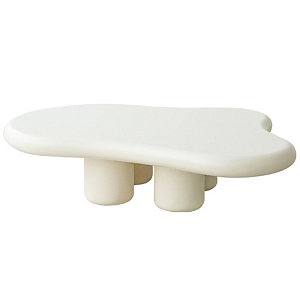 Кофейный стол со столешницей изогнутой формы Curved Shape Coffee Table