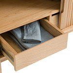 Буфет с двумя раздвижными дверцами Toinette Wooden Light Cupboard варинант исполнения - 4 | Loft Concept в Москве