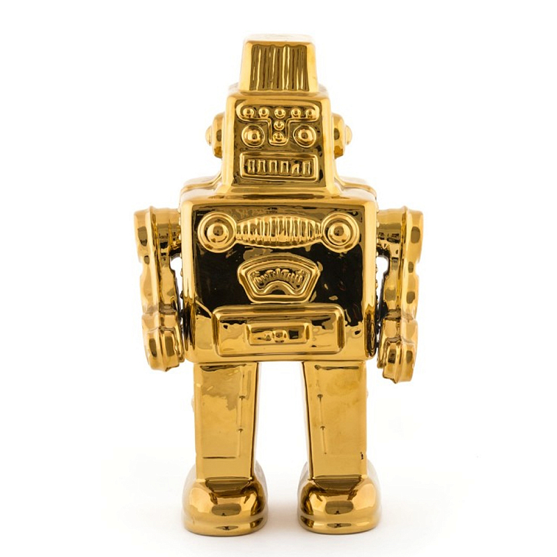 Аксессуар Seletti My Robot Gold Золотой в Москве | Loft Concept 