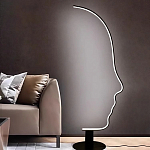 Напольный светильник Профиль Лица Face Contour варинант исполнения - 2 | Loft Concept в Москве