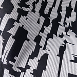 Мебельная ткань Жаккард черно-белый принт 145 см T2-126 варинант исполнения - 3 | Loft Concept в Москве