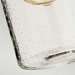 Бра с цилиндрическим прозрачным плафоном из стекла с пузырьками Elstead Lighting варинант исполнения - 5 | Loft Concept в Москве