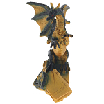 Декоративная статуэтка Дракон Green Gold Dragon Treasure Keeper Statuette варинант исполнения - 2 | Loft Concept в Москве