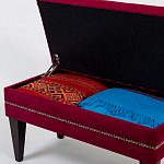 Мягкая банкетка с зоной для хранения Casket Red варинант исполнения - 2 | Loft Concept в Москве