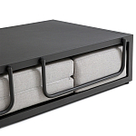 Садовый диван на каркасе из алюминия Petro варинант исполнения - 6 | Loft Concept в Москве