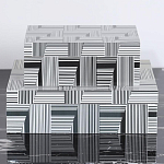 Набор из двух шкатулок Noe Black White Box варинант исполнения - 2 | Loft Concept в Москве