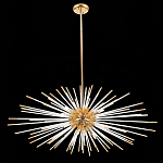 Дизайнерский светильник с лучами Morning Sun Chandelier Gold варинант исполнения - 1 | Loft Concept в Москве