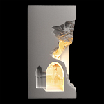 Встраиваемый в стену гипсовый светильник под покраску с эффектом разрушенной стены Antiquity Athena варинант исполнения - 5 | Loft Concept в Москве