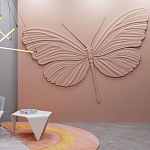 Барельеф BUTTERFLY варинант исполнения - 2 | Loft Concept в Москве