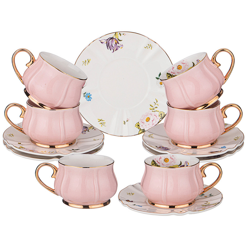      6  12  Tea Porcelain Set      | Loft Concept 