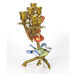 Бронзовый подсвечник на 7 свечей Eden Garden варинант исполнения - 3 | Loft Concept в Москве