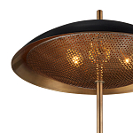 Настольная лампа с перфорированным металлическим рассеивателем Through варинант исполнения - 1 | Loft Concept в Москве