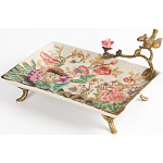 Блюдо фарфоровое Поле цветов Terra варинант исполнения - 2 | Loft Concept в Москве