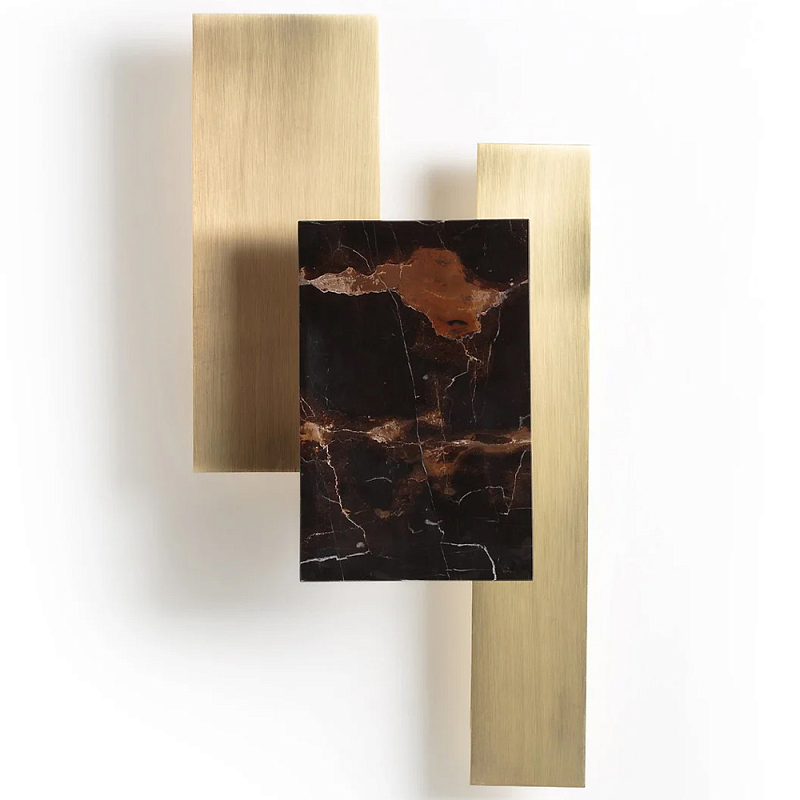     Marble Brass Laurel Wall Lamp     | Loft Concept 