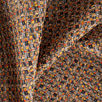 Мебельная ткань Шенилл терракотовый цвет 142 см T4-58 варинант исполнения - 1 | Loft Concept в Москве