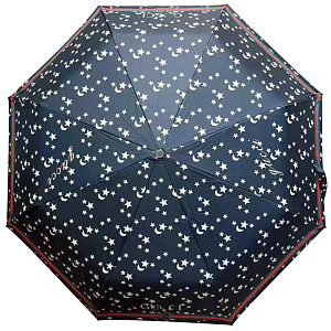 Зонт раскладной GUCCI дизайн 006 Темно-синий цвет