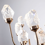 Люстра с декором в виде кристаллов из хрусталя Kenneth Crystal Stone Chandelier 20 варинант исполнения - 2 | Loft Concept в Москве