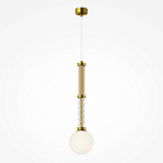 Подвесной светильник со стеклянными вставками Helios варинант исполнения - 1 | Loft Concept в Москве