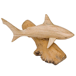 Статуэтка из дерева акула Animals of the World варинант исполнения - 3 | Loft Concept в Москве