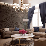 Барельеф JANNET варинант исполнения - 2 | Loft Concept в Москве