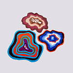 Сет из 3-х ковров «SAPPHIRE, QARTZITE, LABRADORITE» варинант исполнения - 1 | Loft Concept в Москве