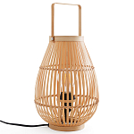 Настольная лампа ручной работы из бамбука Bamboo Grove варинант исполнения - 1 | Loft Concept в Москве