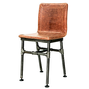 Барный стул Iron Loft Bar stool brown