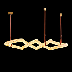 Люстра подвесная с фигурным светодиодным плафоном Calcite Figural Light варинант исполнения - 1 | Loft Concept в Москве