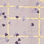 Обои ручная роспись Morning Glory Original colourway on shot slub silk варинант исполнения - 1 | Loft Concept в Москве