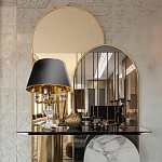 Настольная лампа с абажуром Black Crystal варинант исполнения - 2 | Loft Concept в Москве