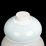 Настольная лампа из стеклянных сфер в пастельных тонах Высота 40 см Pastel Lunaria варинант исполнения - 5 | Loft Concept в Москве