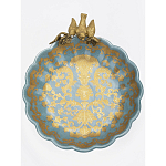 Блюдо фарфоровое Птица на ветке Flora варинант исполнения - 5 | Loft Concept в Москве