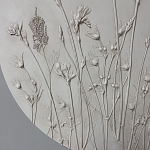 Панно Белые цветы варинант исполнения - 3 | Loft Concept в Москве