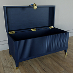 Большой дизайнерский Сундук Elsa Dreams Blue варинант исполнения - 2 | Loft Concept в Москве