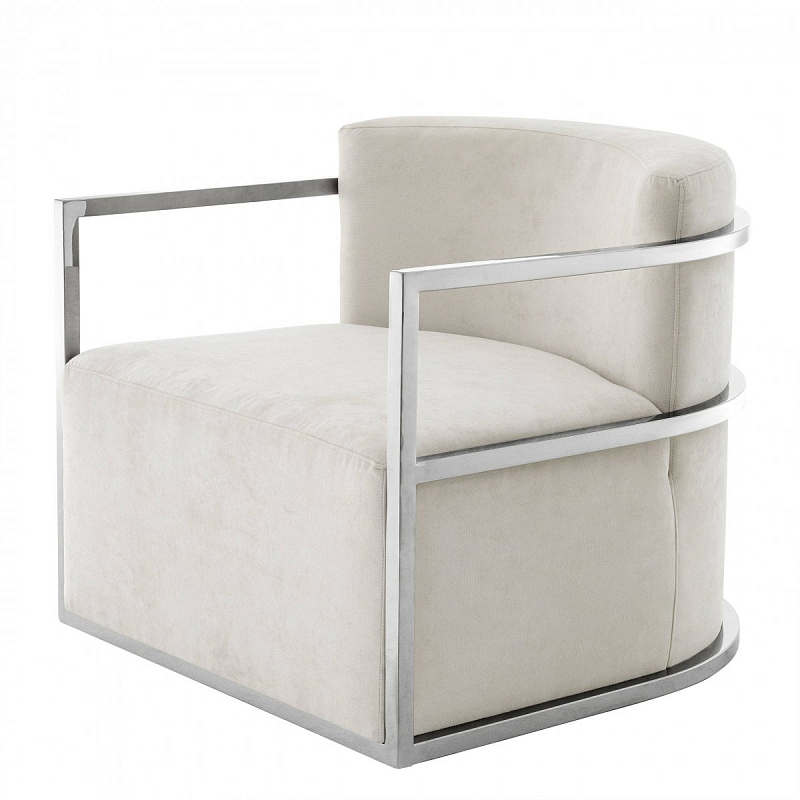  Eichholtz Chair Emilio Stainless Steel ̆     | Loft Concept 