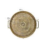 Поднос железный Platinum варинант исполнения - 5 | Loft Concept в Москве