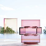 Стол журнальный в форме кубов Acrylic Furniture Lumina Crimson Clarity варинант исполнения - 7 | Loft Concept в Москве