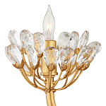 Люстра золотая в виде растения Golden Flower Glade варинант исполнения - 2 | Loft Concept в Москве