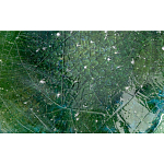 Керамический столик зеленый "Цилиндр" варинант исполнения - 1 | Loft Concept в Москве