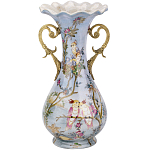 Ваза фарфоровая с попугаями Gaya варинант исполнения - 1 | Loft Concept в Москве