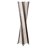 Торшер из перламутра на металлическом каркасе Indonesian Wave варинант исполнения - 2 | Loft Concept в Москве