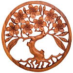 Панно из дерева Sakura Panel With Trees варинант исполнения - 1 | Loft Concept в Москве