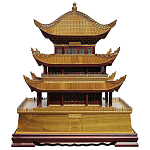 Макет Китайской башни архитектурная миниатюра  варинант исполнения - 2 | Loft Concept в Москве