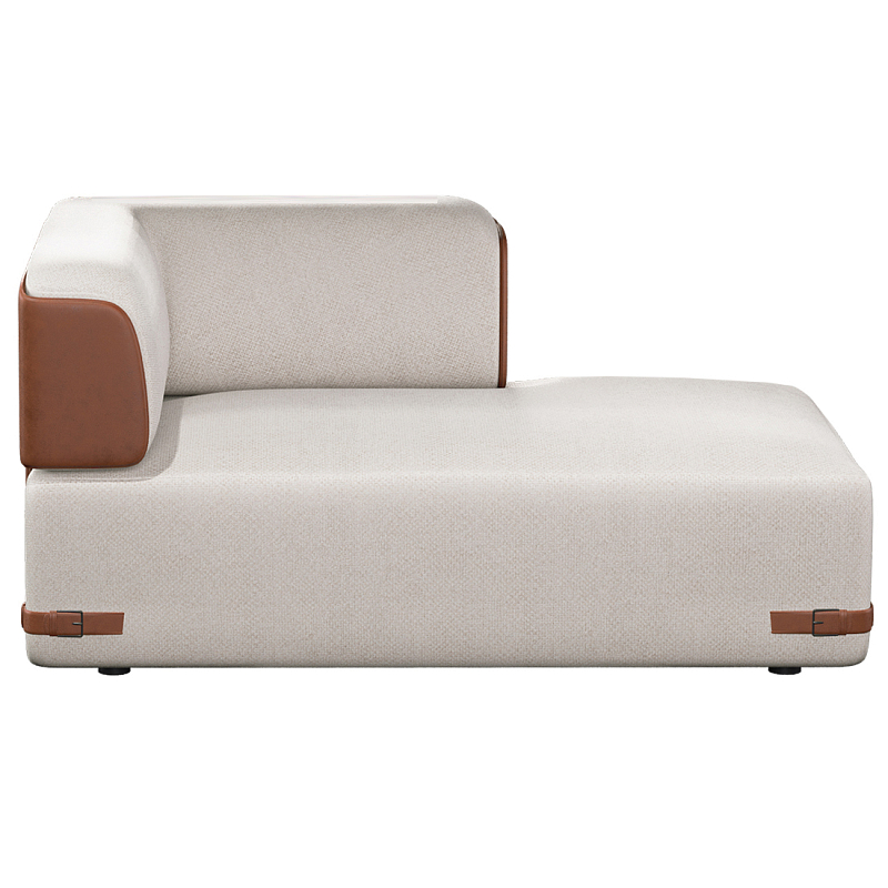 Кушетка Richmond  Молочный Охра в Москве | Loft Concept 