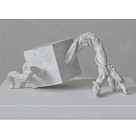 Скульптура «Окаменелый рост», Белый объект варинант исполнения - 1 | Loft Concept в Москве