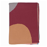 Плед из хлопка с абстрактным принтом Elysian Flow Ember варинант исполнения - 5 | Loft Concept в Москве